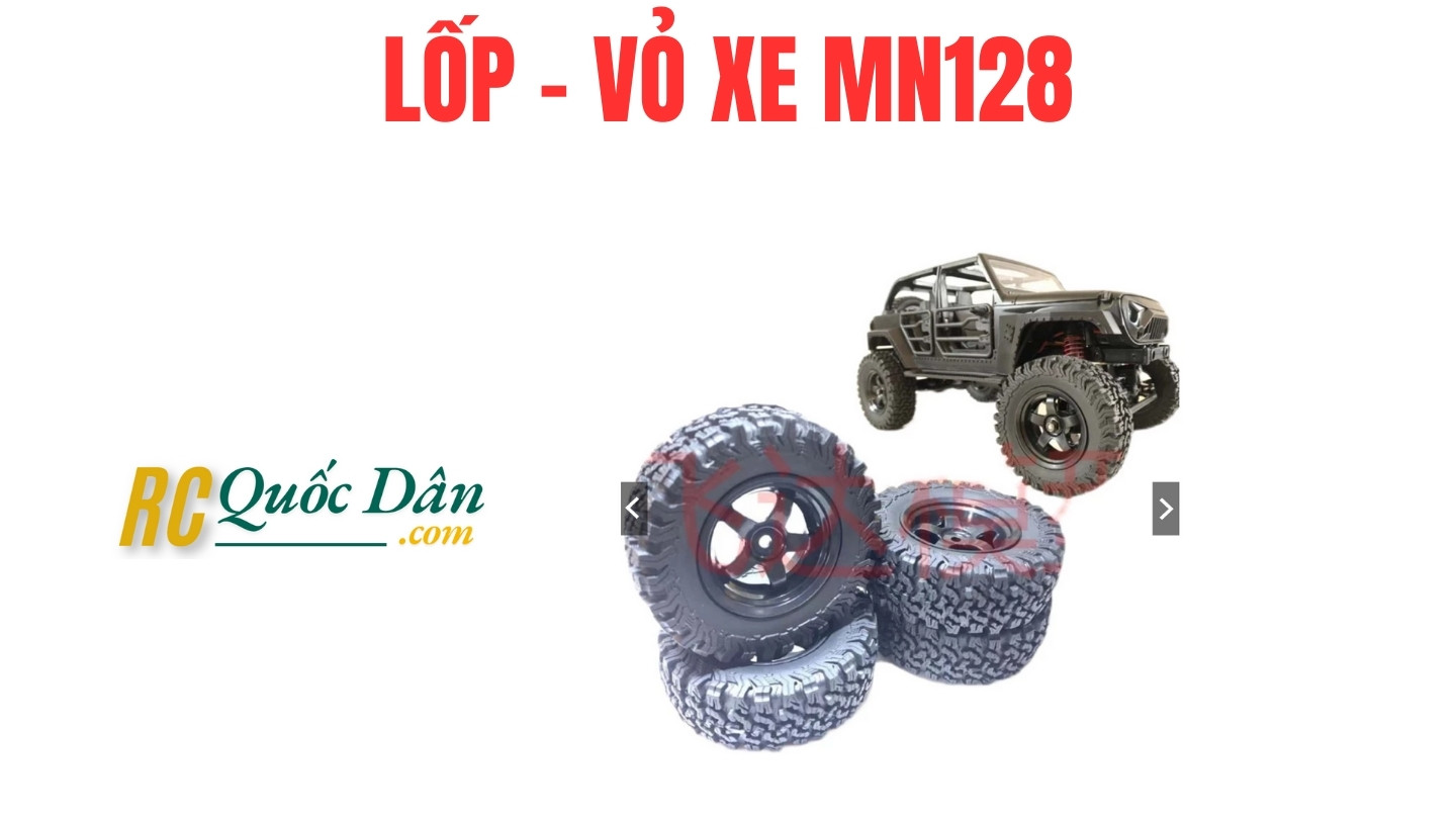 Lốp - vỏ xe MN128 - RC Quốc Dân