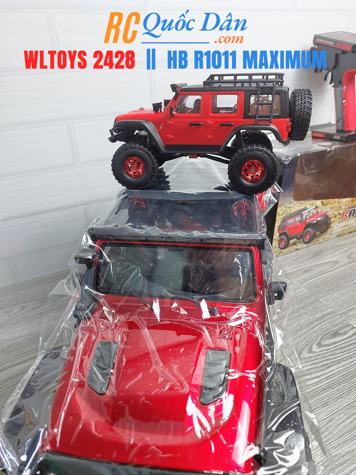 WLToys 2428 với HB R1011 Maximum WLToys 2428 với HB R1011 Maximum