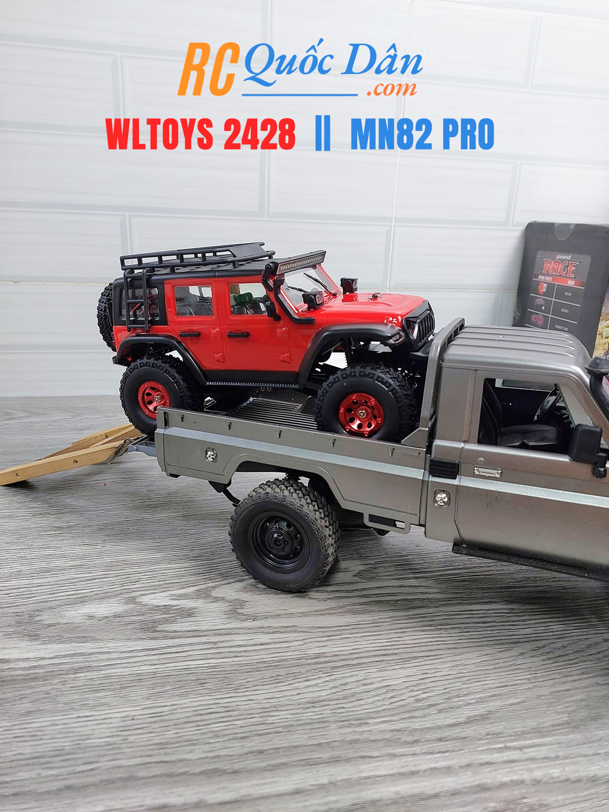 WLtoys 2428 với MN82 Pro WLtoys 2428 với MN82 Pro