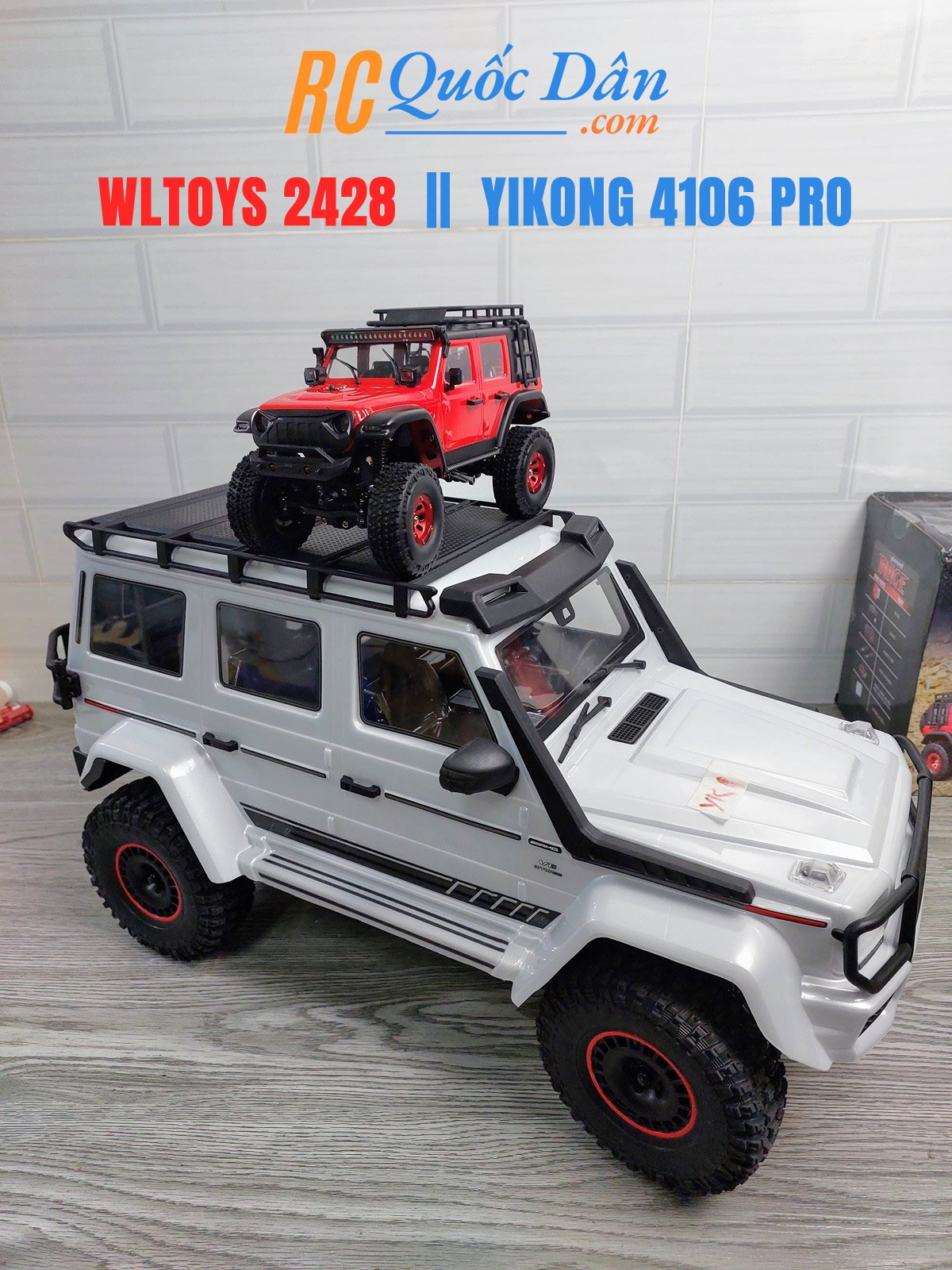 WLToys 2428 với HB Yikong 4106 Pro WLToys 2428 với HB Yikong 4106 Pro