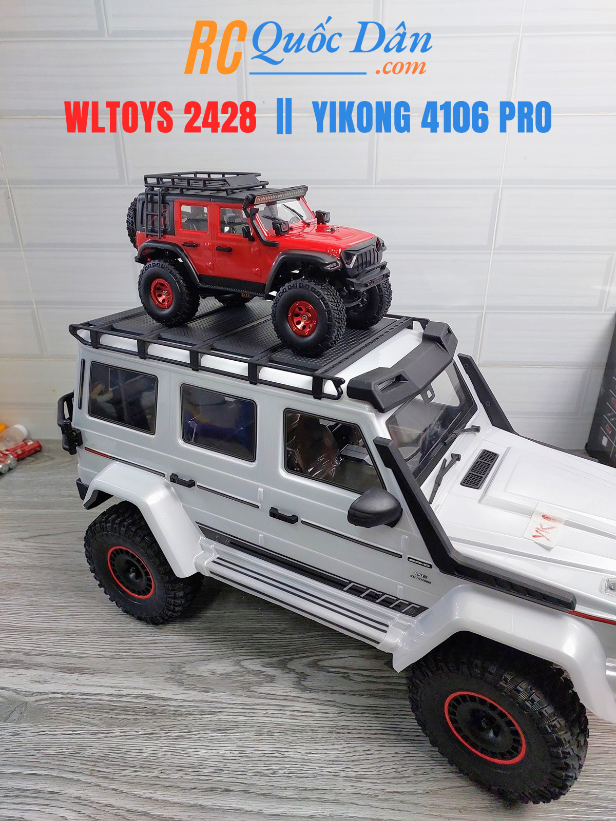 WLToys 2428 với HB Yikong 4106 Pro WLToys 2428 với HB Yikong 4106 Pro